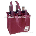 Refurbished Modern design non woven wine bag